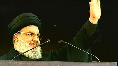 El secretario general de Hezbolá, Sayyed Hassan Nasrolá